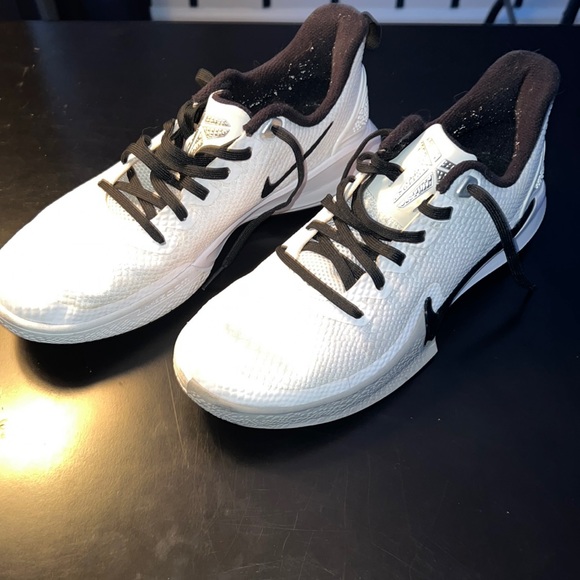 Nike Other - Nike Mamba Focus TB White Wolf Grey Black - Size US 8